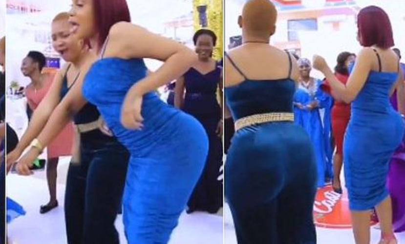 Curvy Lady Cause Commotion At Her Friend’s Wedding [Video]