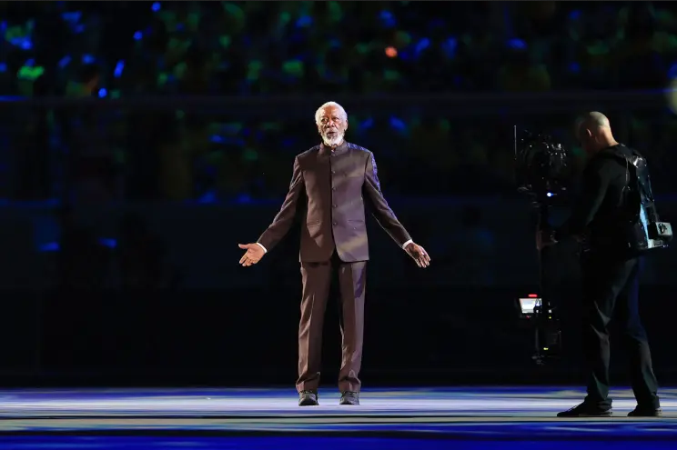 Morgan Freeman slammed for taking part in 2022 Qatar World Cup opening ceremony