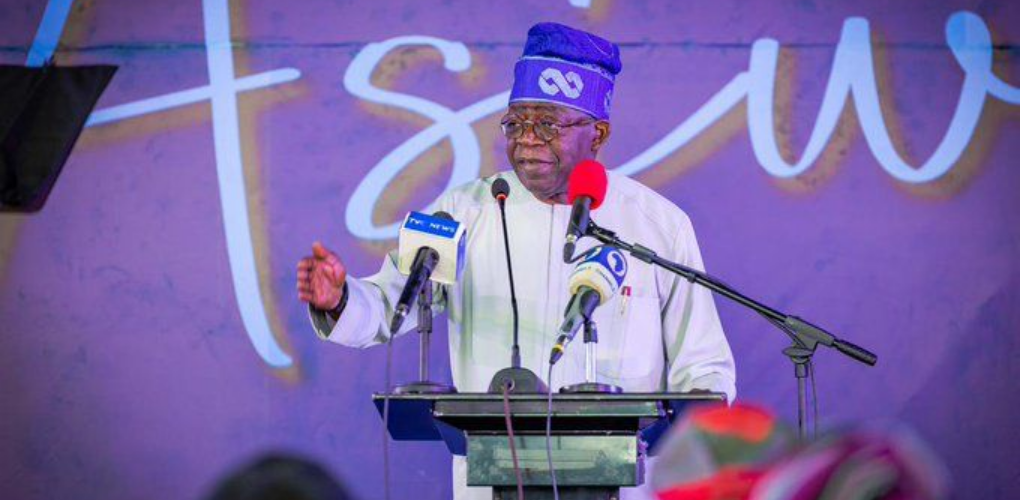 Bola Ahmed Tinubu Suffers Another Gaffe While Speaking With Labour Group In Abuja
