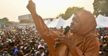 Pictures Of Aisha Yesufu On Labour Party Campaign Trail
