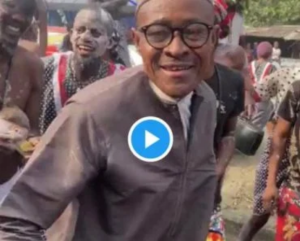 Reactions As 'Buhari’ was seen At Peter Obi ’s campaign rally in Anambra [Video]