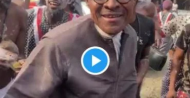 Reactions As 'Buhari’ was seen At Peter Obi ’s campaign rally in Anambra [Video]