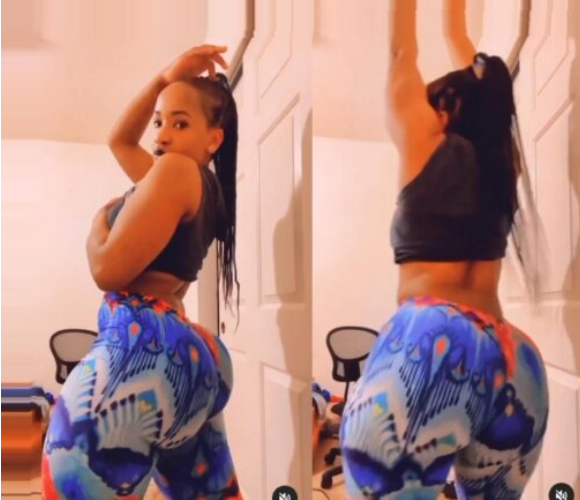 Young lady set social media on fire with her heavy, plump figure [video]