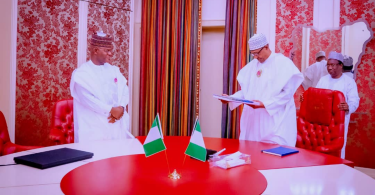 BREAKING : President Buhari In Close Door Meetings With Yahaya Bello (Photos)