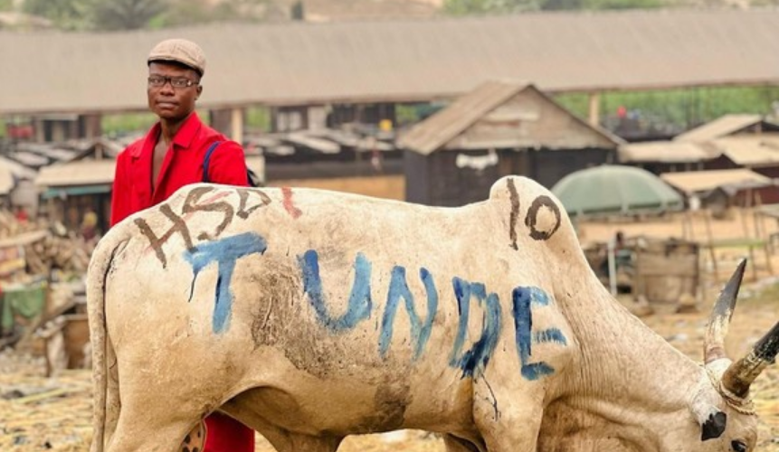 Comedian Funnybros Donates A Cow To Celebrate Tunde Ednut's Birthday