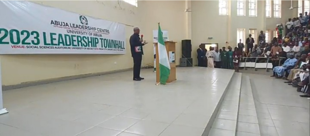 Peter Obi At University Of Abuja (video)