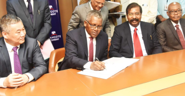 Dangote Signs Deal To Build Another Cement Plant In Ogun State