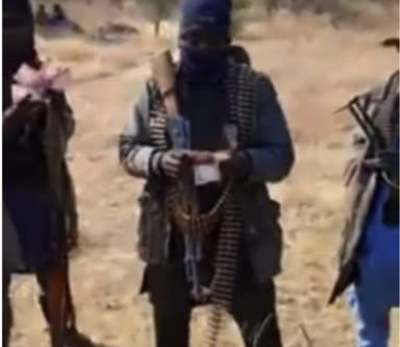 Video Of Bandit Leader, Kachalla Baleri Displaying Wads Of New Naira Notes