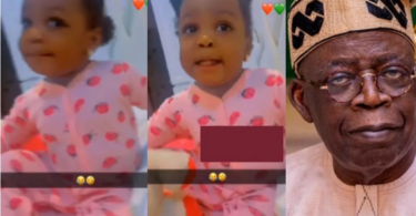 Reactions as Cute little girl mimics Tinubu, says ‘God bless 'PDAPC' [Video]