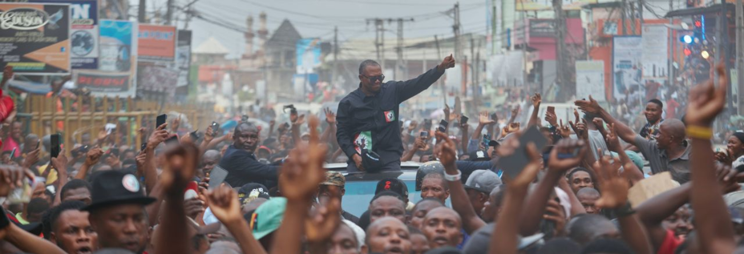 Obi begins Lagos rally with visits to markets amid mammoth supporters