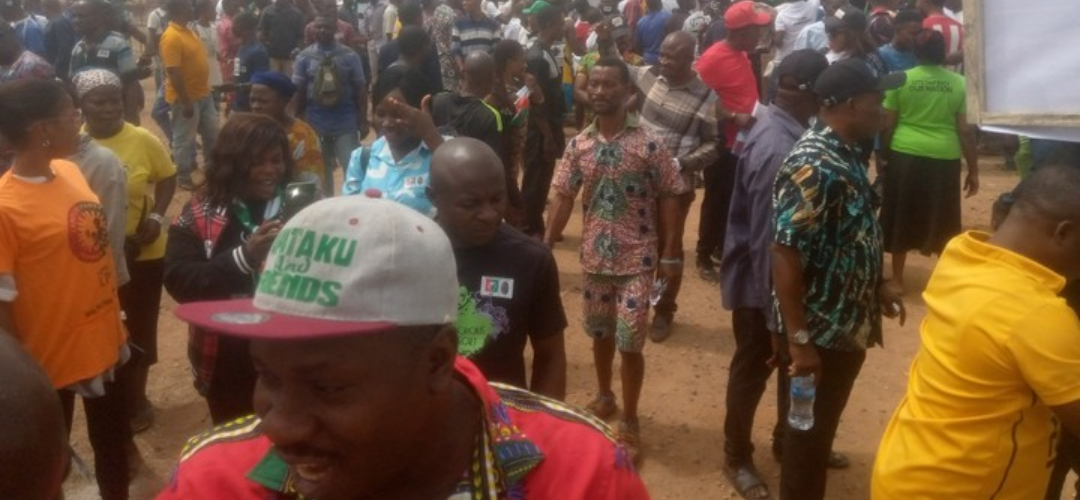 Pictures From Obidients Million-Man-March For Peter Obi In Ibadan