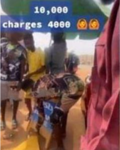 Angry customers destroy POS stand, chase attendant for charging N4k to get N10k (Video)