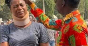 Video: Moment Pastor Paul Enenche Reportedly Heals A Woman At His Polling Unit