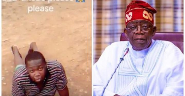Hunger Is Killing Us – Tinubu's Supporter Prostrates, Begs President for Help